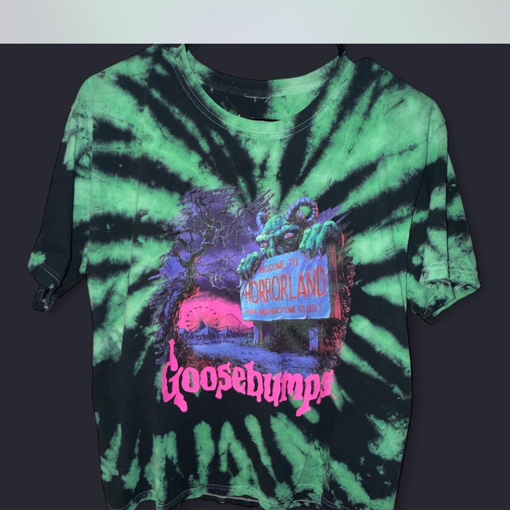 GOOSEBUMPS‎ Horrorland Tie Dye 90s Tee